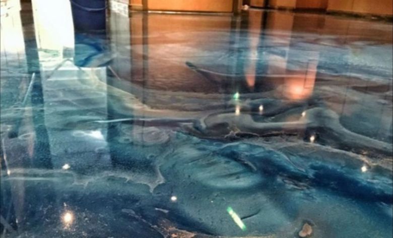 에폭시 바닥재. 출처=thehouseturkey.com