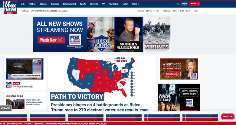 폭스뉴스 홈페이지 캡처
