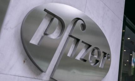 미국 제약회사 화이자 로고. AFP=연합뉴스