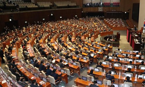 국회 본회의. 연합뉴스
