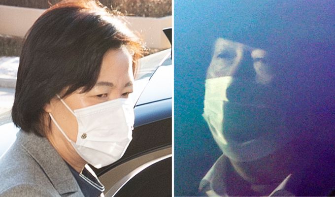 추미애 법무부 장관(왼쪽)과 윤석열 검찰 총장. 연합뉴스