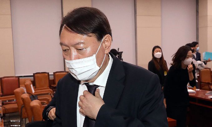 윤석열 검찰총장. 연합뉴스