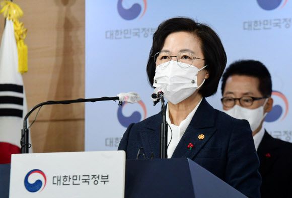 추미애 법무부 장관. 연합뉴스