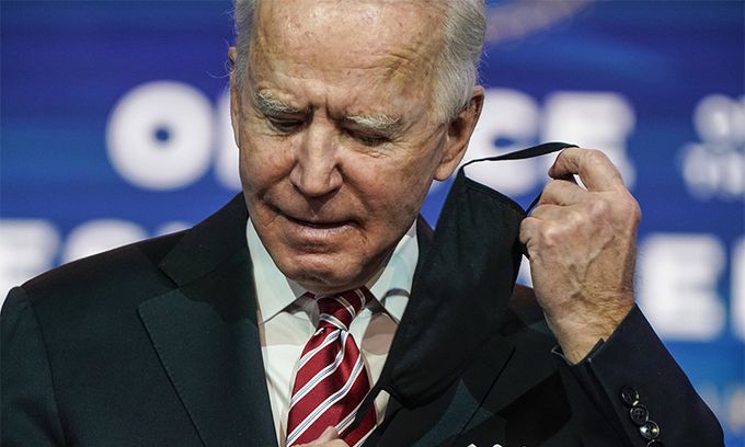 조 바이든 미국 대통령 당선인. AFP연합뉴스