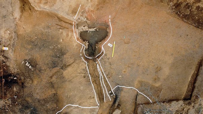 후백제 시기 토기와 기와 등을 구운 것으로 추정되는 전주 우아동 왜망실 야산 가마터. 전주시 제공