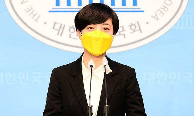 정의당 류호정 의원. 뉴시스