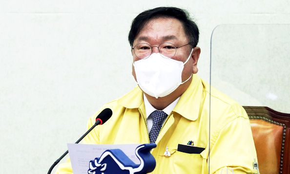 더불어민주당 김태년 원내대표. 뉴시스