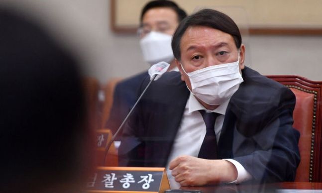 윤석열 검찰총장. 연합뉴스