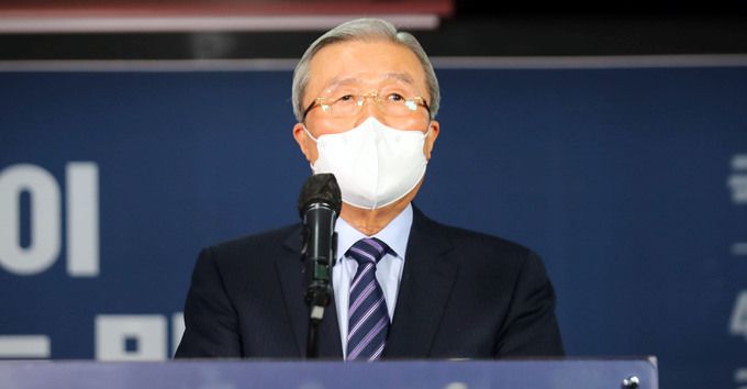 국민의힘 김종인 비상대책위원장. 서상배 선임기자