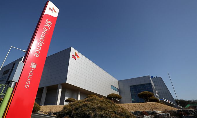 아스트라제네카 백신을 위탁생산 중인 경북 안동시 SK바이오사이언스 공장. 연합뉴스