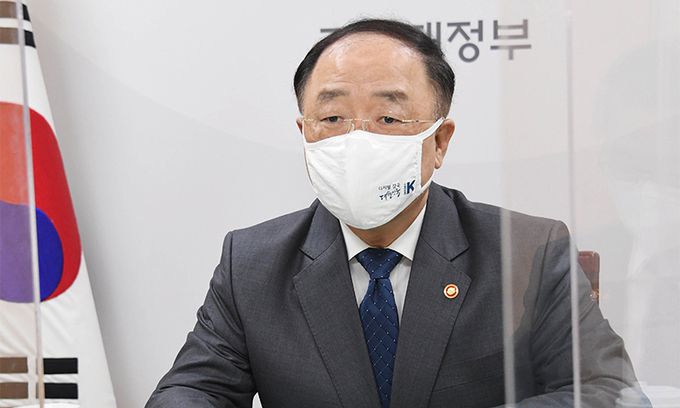 홍남기 경제부총리 겸 기획재정부 장관. 기획재정부 제공