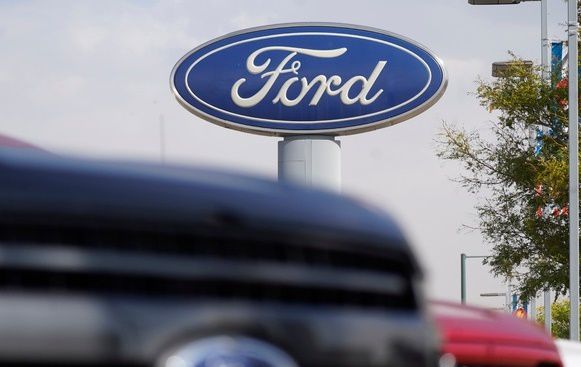 미국 덴버의 한 포드 대리점. AP=뉴시스