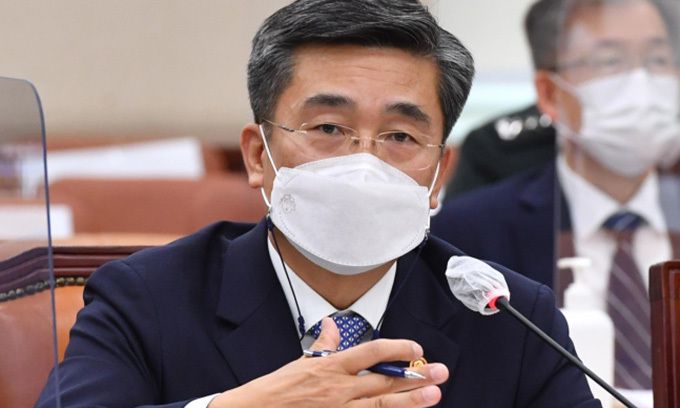서욱 국방부장관. 뉴스1