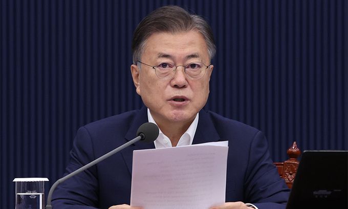 문재인 대통령. 연합뉴스