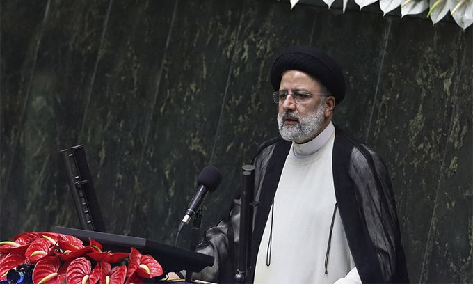 세예드 에브라힘 라이시 이란 대통령이 16일(현지시간) 형제국으로서 아프가니스탄의 안정과 회복을 위해 노력할 것이라고 밝혔다. 그는 아프간 사태에 대해 "미국의 군사적 패배"라고 평가한 뒤 이같이 말했다. 사진은 라이시 대통령. AP연합뉴스