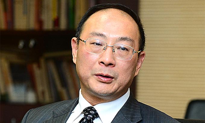 런민대 진찬룽 교수. 뉴시스