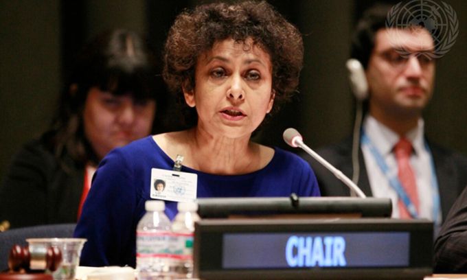 아이린 칸 유엔 의사·표현의 자유 특별보고관. 연합뉴스