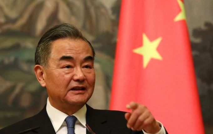 왕이 중국 외교부장. EPA=연합뉴스