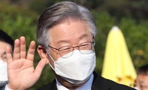 이재명 더불어민주당 대선 후보. 연합뉴스