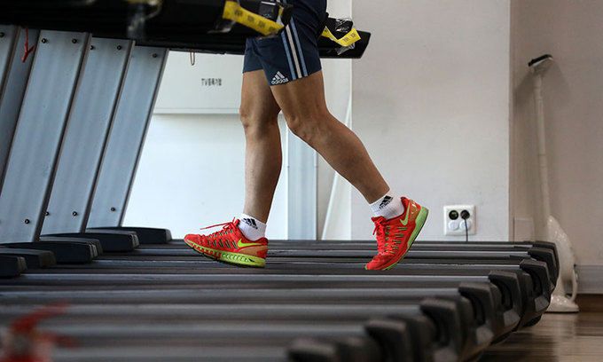 서울 마포구 마포구민체육센터 헬스장에서 시민들이 운동을 하고 있다. 뉴스1