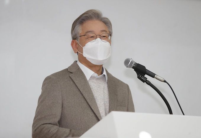 이재명 더불어민주당 대선 후보. 연합뉴스