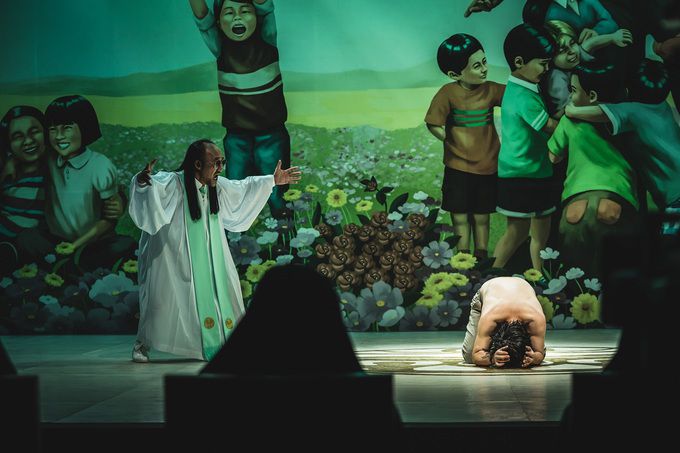 넷플릭스에서 방영 중인 한국 드라마 '지옥'의 한 장면. 넷플릭스 제공