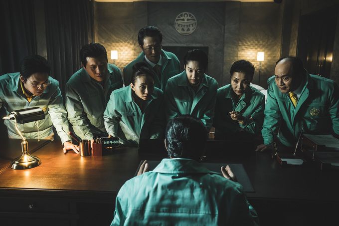 넷플릭스에서 방영 중인 한국 드라마 '지옥'의 한 장면. 넷플릭스 제공