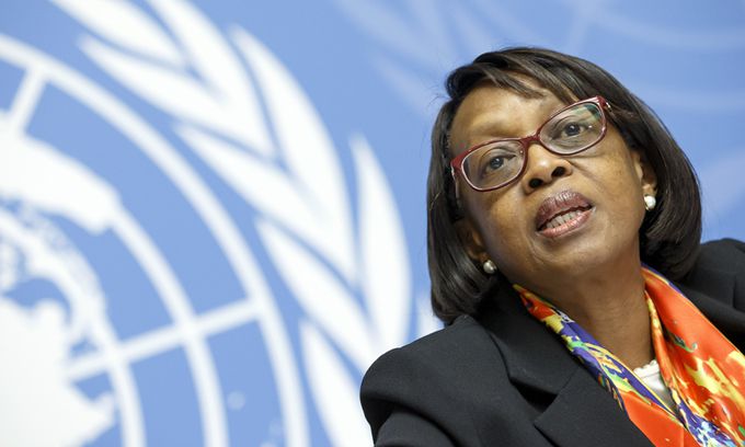 모에티 세계보건기구(WHO) 아프리카 지역사무국장. AP연합뉴스