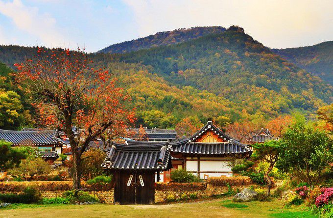 대구 동구 둔산동 옻골마을 전경. 대구 동구 제공