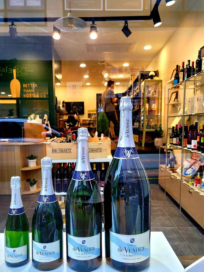 부산 배러댄보틀 와인샵 샴페인 드 브노쥬