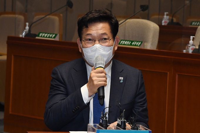 송영길 더불어민주당 대표. 연합뉴스