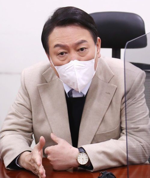 국민의힘 윤석열 대선후보. 연합뉴스