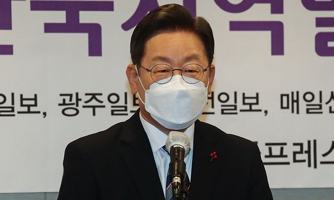 더불어민주당 이재명 대선 후보. 연합뉴스