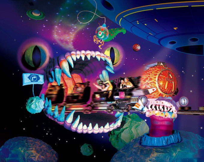 롯데월드 혜성특급.