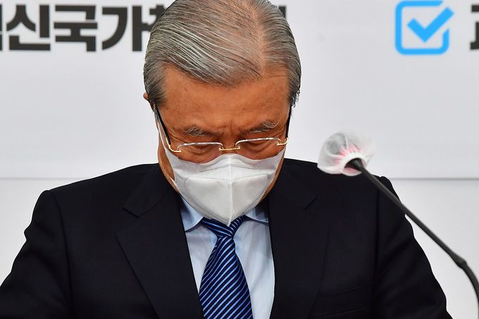 김종인 국민의힘 총괄선거대책위원장. 연합뉴스