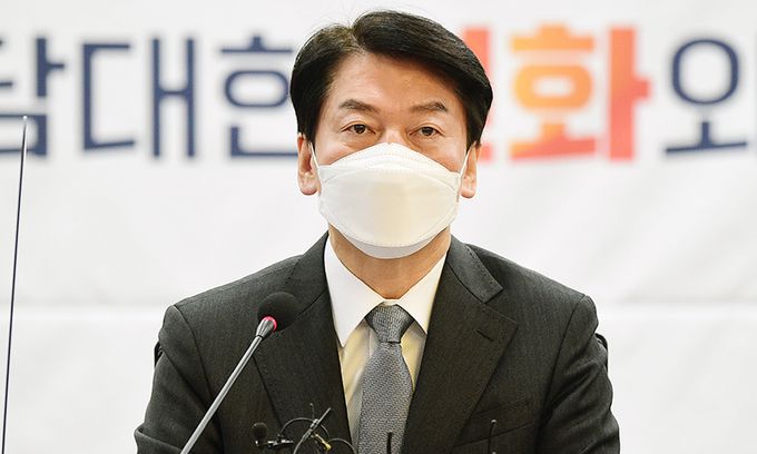 국민의당 안철수 대선후보. 연합뉴스