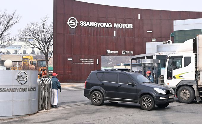 10일 경기도 평택시 쌍용자동차 평택공장 모습. 평택=뉴시스