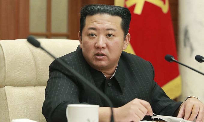 북한 김정은 총비서. AP뉴시스