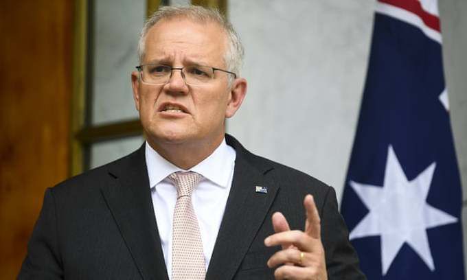 스콧 모리슨 호주 총리. EPA=연합뉴스 자료사진