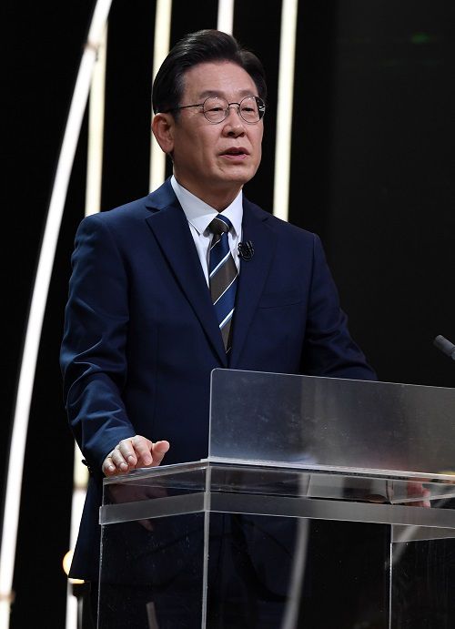 이재명 더불어민주당 대선 후보. 연합뉴스