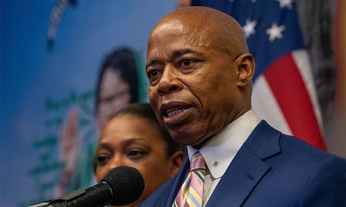 에릭 애덤스 뉴욕시장. AFP연합뉴스