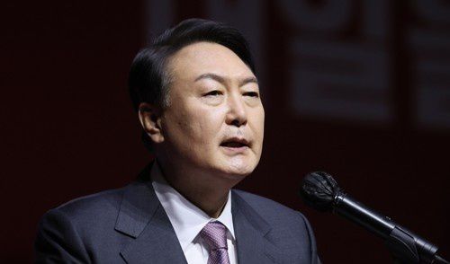 윤석열 국민의힘 대선 후보. 연합뉴스