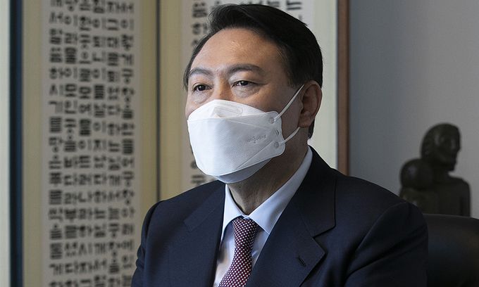 국민의힘 윤석열 대선 후보. 연합뉴스