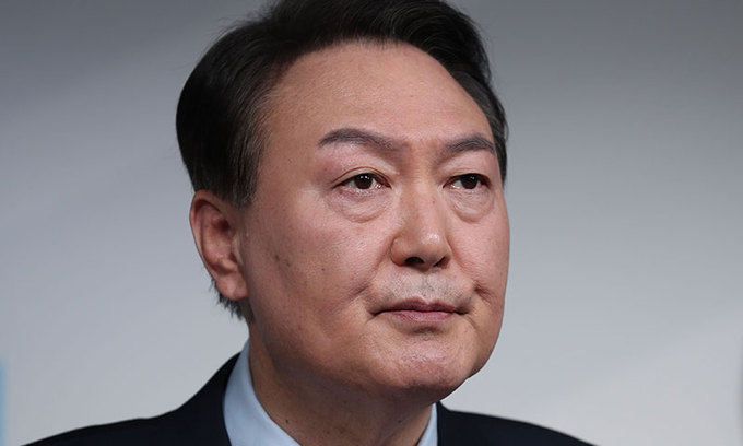 윤석열 국민의힘 대선 후보. 공동취재사진