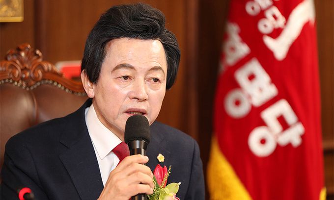 허경영 국가혁명당 대선 후보. 연합뉴스