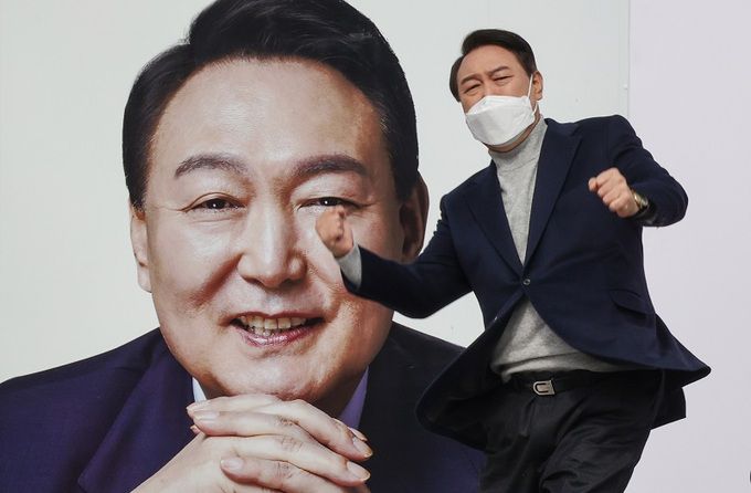 윤석열 국민의힘 대선 후보. 연합뉴스