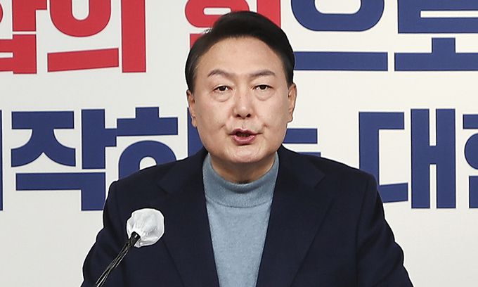 윤석열 대통령 당선인. 뉴스1