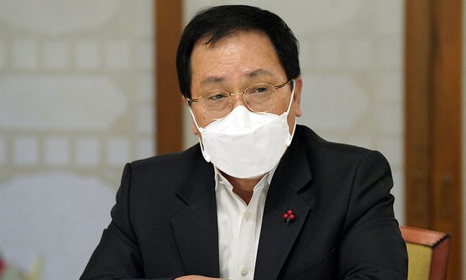 유영민 대통령 비서실장. 뉴시스