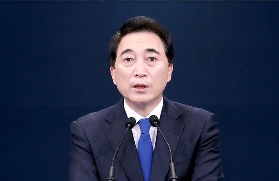 박수현 청와대 국민소통수석. 연합뉴스