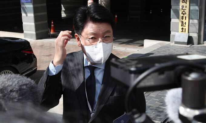 장제원 대통령 당선인 비서실장. 인수위사진기자단